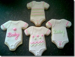 Baby Onesie Cookies